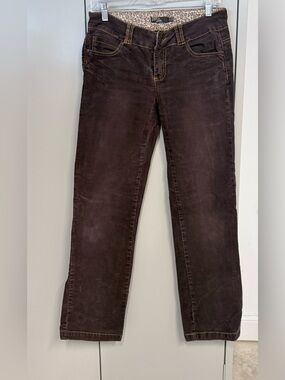 Prana Women’s Straight-Leg Jeans in Dark Brown - Low Rise